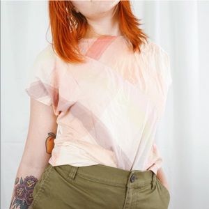 50% off bundles / Vintage Pastel plaid top 🌸